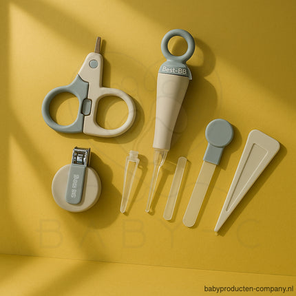 Nagelknipper set – 6-delig met opbergdoos
