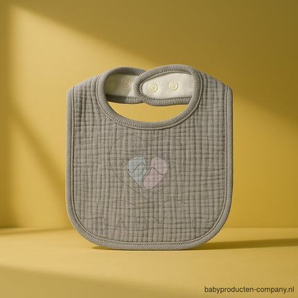 Slabbetje – waterdichte achterkant, verstelbaar