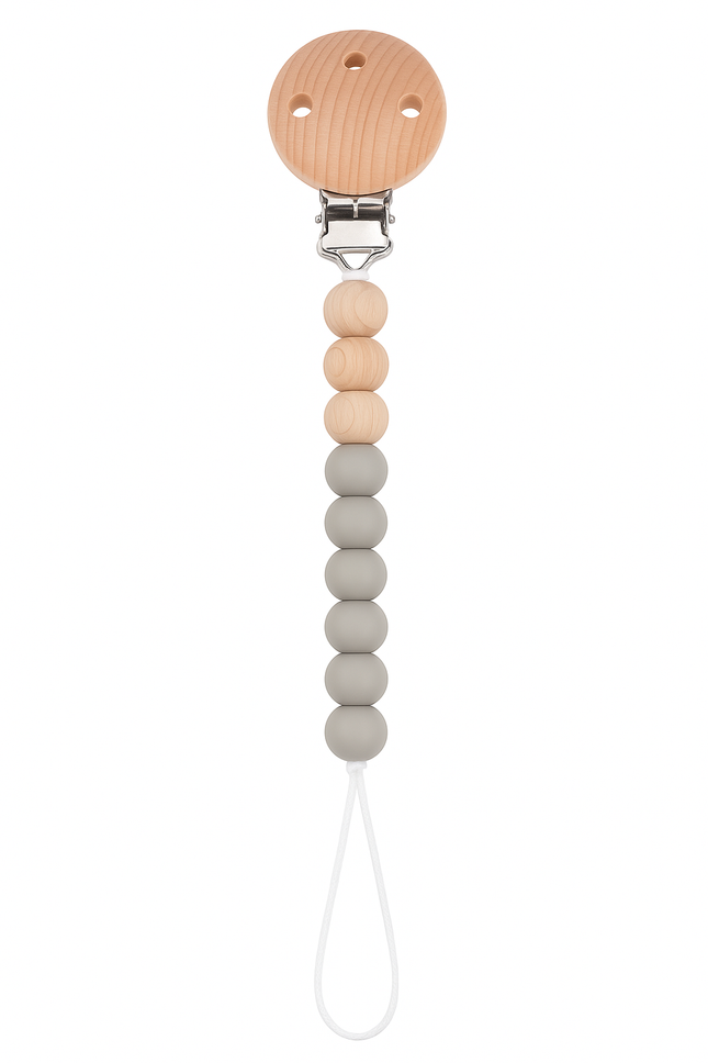 Speenkoord – kralen – hout