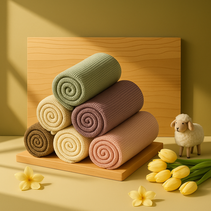 Babydekentje – gebreid, 100% katoen