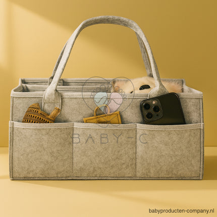 Luier organizer – opbergmand voor babyspullen