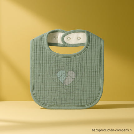 Slabbetje – waterdichte achterkant, verstelbaar