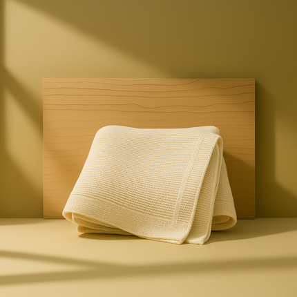 Babydekentje – gebreid, 100% katoen