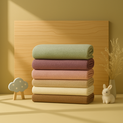 Babydekentje – gebreid, 100% katoen