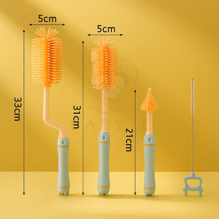 Flesborstel set 5-delig