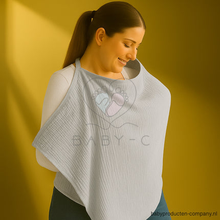 Borstvoedingsdoek – ademend & stijlvol