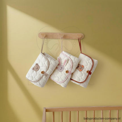 Verschoonmatje – opvouwbaar (beer/konijn/hondje)